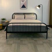 慢津贴：KUKa 顾家家居 PTDK328-B 北欧钢木结合双人床 1.8/1.5*2m 1299元包邮（需用券）