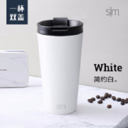 simple|modern 咖啡杯  情侣不锈钢水杯 480ml