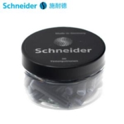Schneider 施耐德 钢笔墨囊德国进口墨水胆欧标钢笔适用(30支装) 黑色