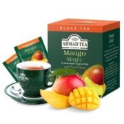 慢津贴：亚曼AHMAD TEA芒果味红茶英式调味茶 便携小包原装进口 2g*10包