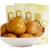 粒上皇 甘栗仁100g*3袋 坚果炒货干果零食特产新鲜栗子板栗源自燕山山脉 B款