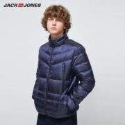 Jack Jones 杰克琼斯 219312517 防风拉链立领保暖羽绒服
