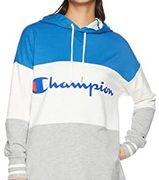 Champion CW-NS111 女士连帽拼接卫衣 含税到手约250元
