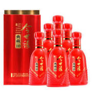 今世缘 典藏10年 42度 500ml*6瓶 整箱装 浓香型白酒 *2件