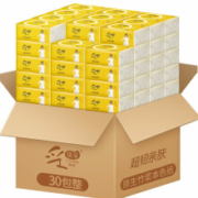 百亿补贴： 采琪采 本色抽纸 3层240张*15包