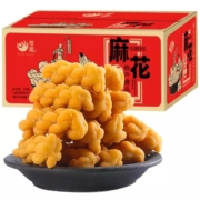零趣  手工小麻花  整箱250g 约35小包