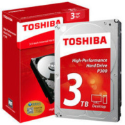 4日8点： TOSHIBA 东芝 P300系列 7200RPM 64MB 机械硬盘 3TB