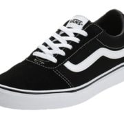 36.5码！VANS 范斯 女士 Ward 麂皮绒帆布低帮运动鞋 含税到手282.03元