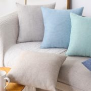 简约四季通用！SAINTBORA 纯色简约抱枕套 30*50cm 5.52元包邮（需用券）