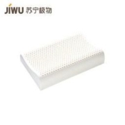 JIWU 苏宁极物 泰国天然乳胶曲线波浪枕