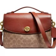 COACH蔻驰 Signature Canvas Cassie 女款邮差包