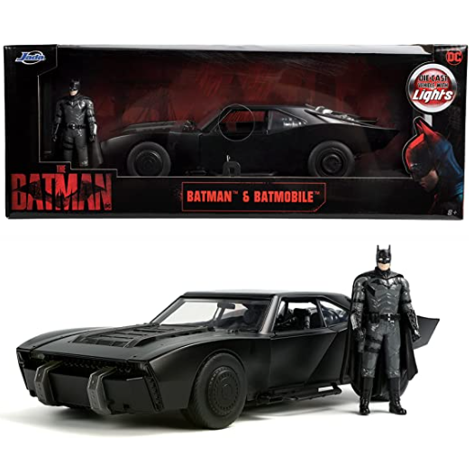 Jada Toys 253216002 蝙蝠车汽车模型 金属 黑色