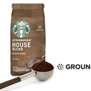白菜价！0税费！200gx6袋 Starbucks星巴克 House Blend 中度烘焙研磨咖啡粉