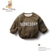Classic Teddy 精典泰迪 儿童加绒保暖卫衣 29.9元包邮（需用券）
