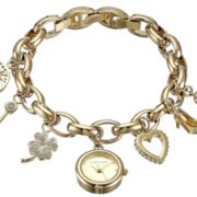 prime会员！Anne Klein 安妮·克莱恩 施华洛世奇水晶手链手表10-7604CHRM   含税直邮到手￥334.63