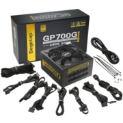 11日0点： Segotep 鑫谷 GP700G 黑金版 额定600W 电源（80PLUS金牌/全模组化）