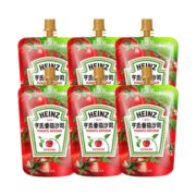 Heinz 亨氏番茄沙司 120g*6袋 10元包邮（需用券）