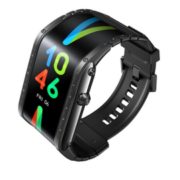 双11预售！ nubia 努比亚 Nubia Watch 柔性屏智能手表 骑士黑 999元包邮（需定金50元，11日0点付尾款）