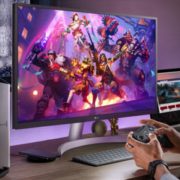 LG 27UL500 27英寸 IPS显示器（4K、98%sRGB、HDR10、FreeSync）