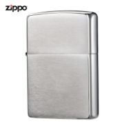 zippo 之宝 200 拉丝镀铬 防风煤油打火机