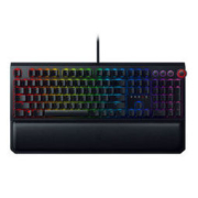 中亚prime会员： Razer 雷蛇 黑寡妇蜘蛛精英版 机械键盘 含腕托 绿轴