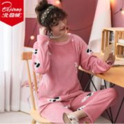 Bejirog 情侣款法兰绒家居服套装 29元包邮（需用券）