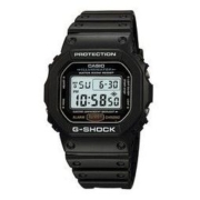 CASIO 卡西欧 G-SHOCK系列 DW-5600E-1V 复古方块电子表