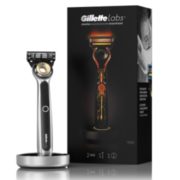 多项国际性大奖！GilletteLabs 吉列 Heated热感 男士SPA级手动剃须刀（1刀架+2刀头+1充电器）