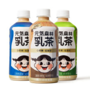慢津贴：元气森林 无蔗糖低脂低卡乳茶 450ml*6瓶