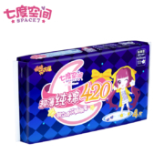 聚划算百亿补贴：七度空间 夜用卫生巾 420mm*3包
