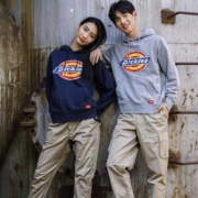 聚划算百亿补贴：Dickies DK007060 LOGO连帽汉堡卫衣