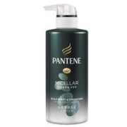 PANTENE 潘婷 无硅油去屑活性炭洗发水 300ml