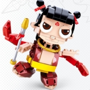 快乐小鲁班 拼装积木 Q版-哪吒 201颗粒