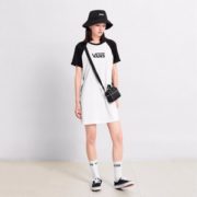 11日0点！VANS 范斯 VN0A4DRHYB2 中长款连衣裙 93元包邮（需用券）