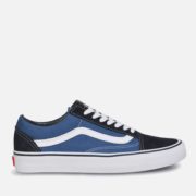 Vans Old Skool 经典配色中性款滑板鞋 黑色同价