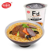 海福盛 FD冻干面 私房牛肉面 64g*6杯 *2件