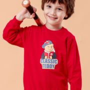 A类品质!CLASSIC TEDDY 精典泰迪  秋款男女童圆领卫衣