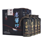 大额神券：赖祖 老酱坊 53度白酒 375ml*4瓶