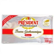 PLUS会员：President总统 发酵型动脂黄油 500g *5件