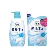 Cow 牛牌 石碱温和皂香沐浴露（550ml 替换装400ml）