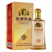郎酒 郎牌特曲窖藏5号 50度白酒 500ml 单瓶（有券可上） *3件