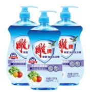 雕牌 除菌加浓洗洁精 1.02kg*3瓶 赠纳爱斯120g牙膏