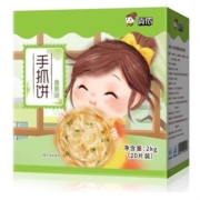 14点、百亿补贴：俏侬 手抓饼 香葱味 烘焙食材 2000g 20片/盒