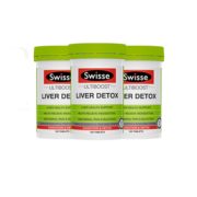 解酒护肝！Swisse 护肝片 奶蓟草肝脏排毒片120片*3瓶