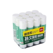 得力 固体胶 手工胶棒 12个 9g/支