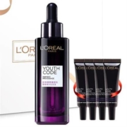 LOREAL 青春密码黑精华肌底液50ml (赠黑精华7.5mlx4+黑精华7.5ml*3 ) *2件