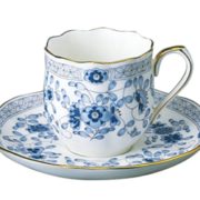 NARUMI 鸣海 Milano系列 骨瓷咖啡杯碟套装 130ml 含税到手232.25元