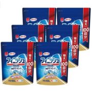 Finish 亮碟 99.9%除菌 洗碗机专用洗涤块100块*6袋装  含税到手约￥250.17