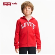 Levi's  李维斯 男童外套  抓绒连帽卫衣开衫