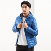 千仞岗 Y219510Y 男士短款轻薄连帽羽绒服 低至59.5元/件（双重优惠）